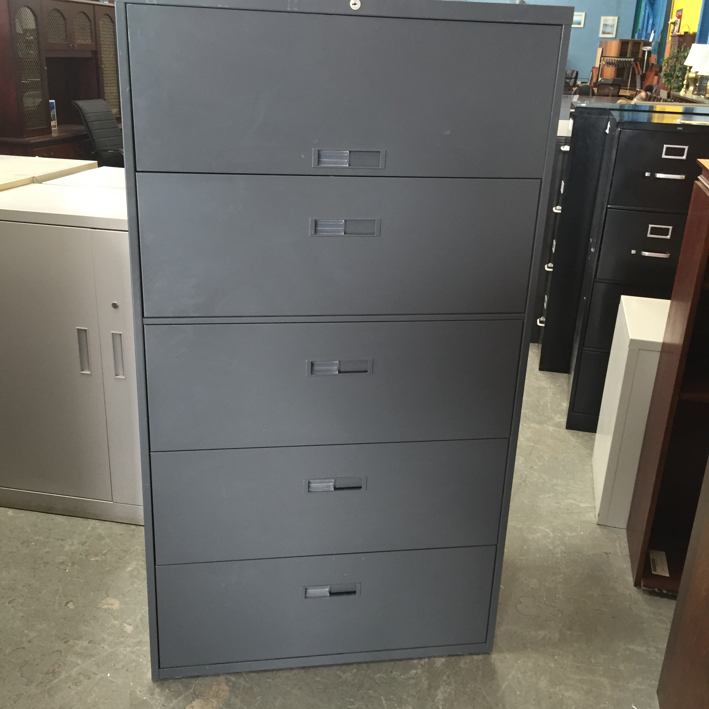 Steelcase Five Drawer Lateral File Cabinets Anso Office Furniture